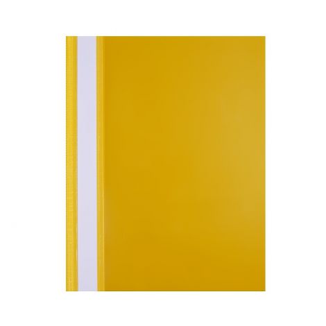 Skoroszyt Biurfol A5/2cm PVC z E/perf, Żółty - 2